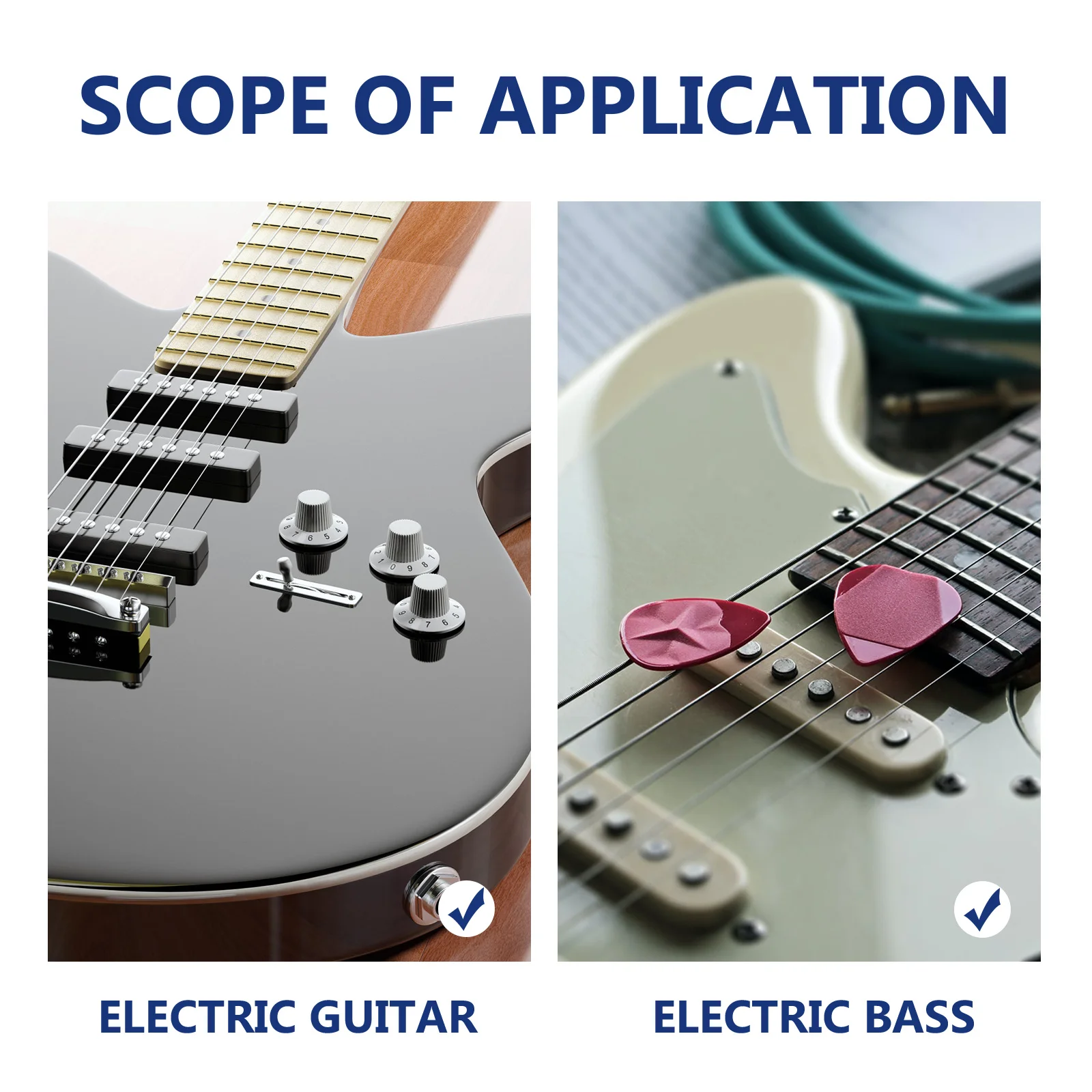 

6 set Guitar Tuner Bushings Washers Set For Folk Guitars Acoustic Electric Guitar Tuning Pegs Accessories Stability Enhancement