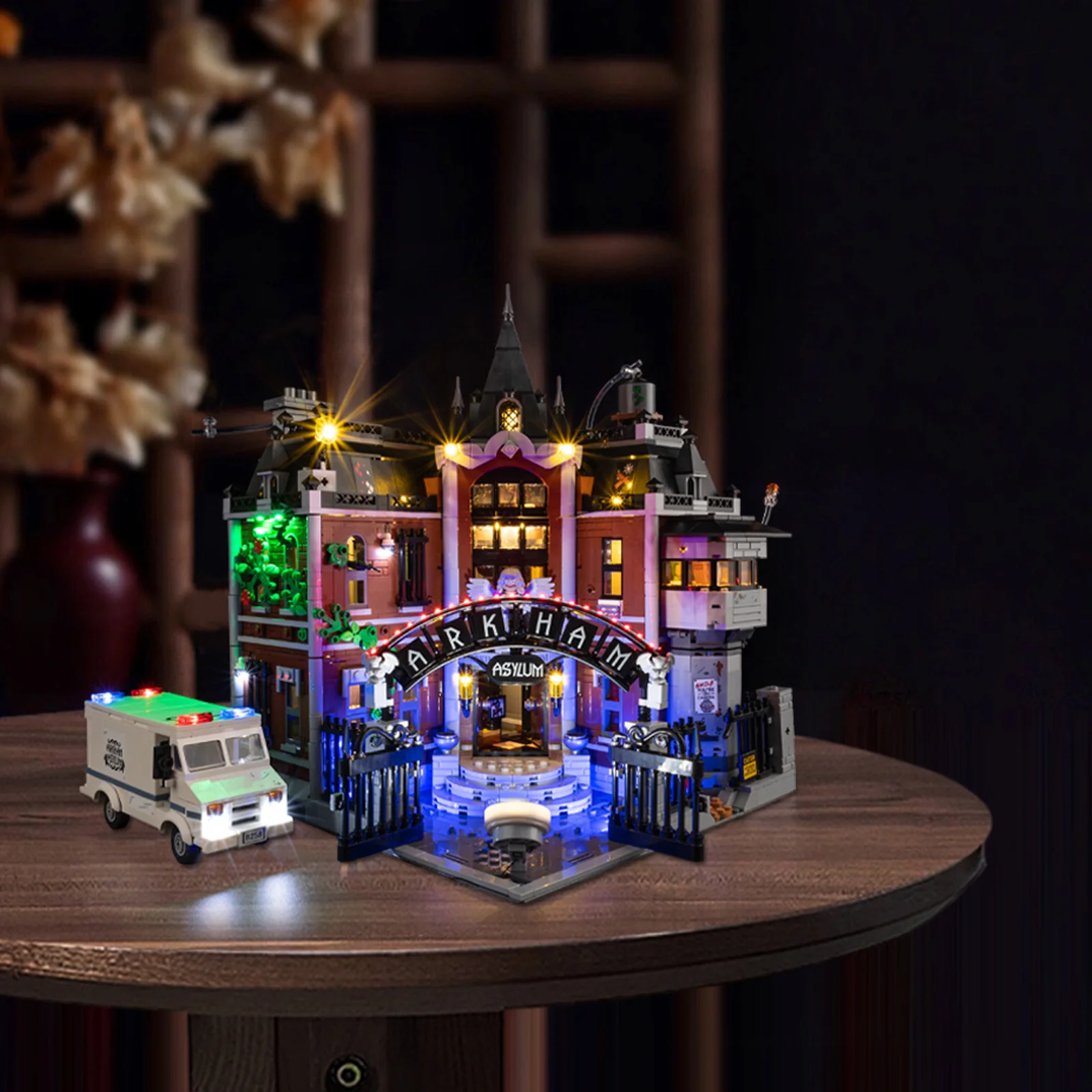 

No Model LED Lighting Set Suitable for LEGO 76300 Asylum Building Blocks