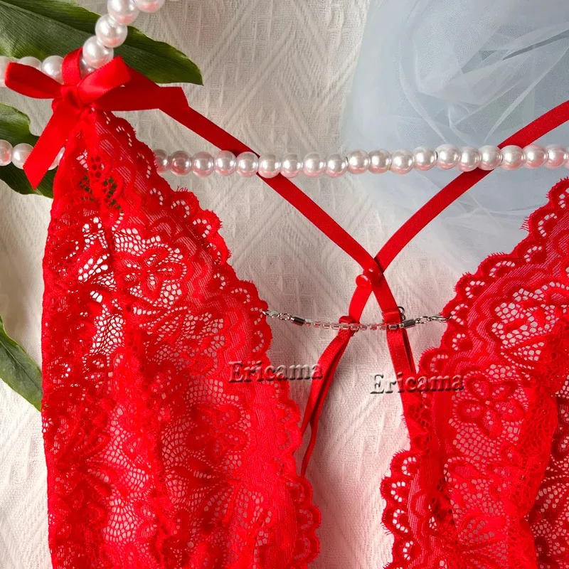 Sexy Lingerie Woman Lace Transparent Underwear Brief Sets Delicate Bra Panties Erotic Sets Lingerie Set Erotic Underwear