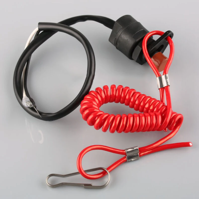 

Выключатель аварийной остановки двигателя и страховочный шнур для лодок общего назначения, совместимые с [номера моделей/брендами]