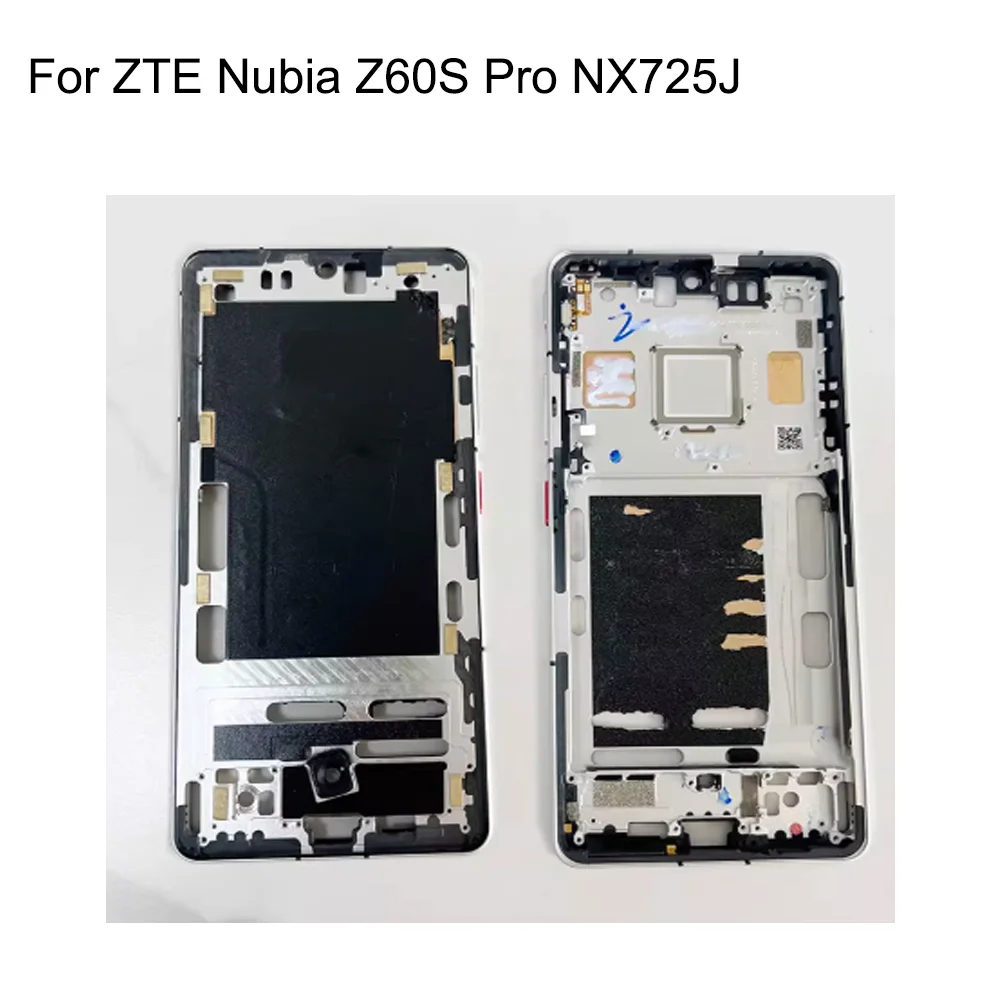 1 шт. для ZTE Nubia Z60S Pro NX725J: рамка дисплея, средняя рамка аккумуляторного отсека, передняя рамка, корпус, крышка для ZTE Nubia Z60S Pro, рамка-оболочка