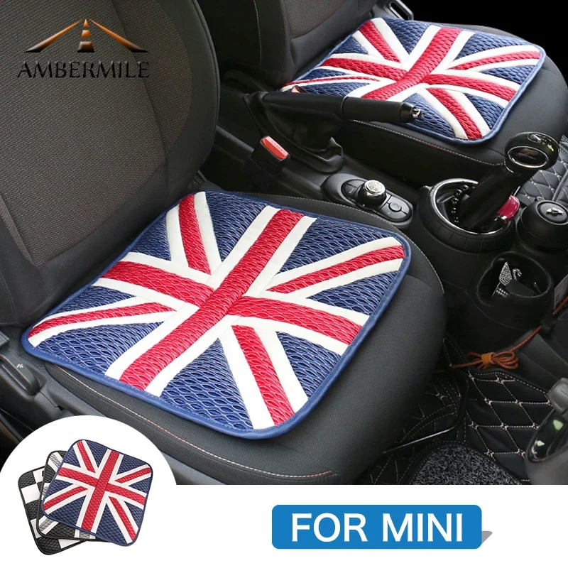 Accessories Union Jack Car Seat Cover Cushion For Mini Cooper F54 F55 F56 F57 F60 R56 R50 R53 R60 R55 R57 JCW High Quality Accs