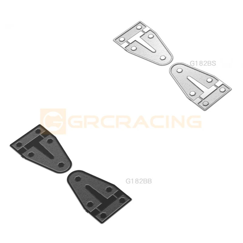 Metal Cover Hinge Decorative Piece for 1/10 RC Crawler Car Traxxas SCXIII CJ-7 Accessories