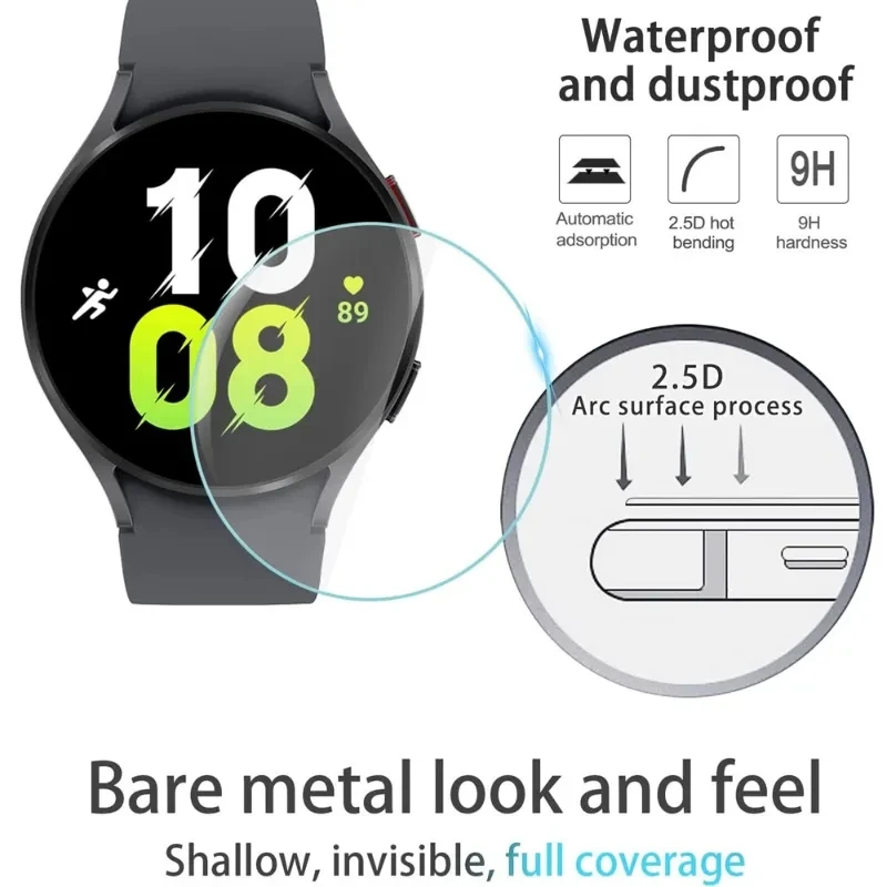 Smart Watch Tempered Glass Screen Protector 33mm 35mm 37mm 38mm 39mm 40mm 41mm 42mm 43mm 44mm 45mm 46mm Smartwatch Film Saver