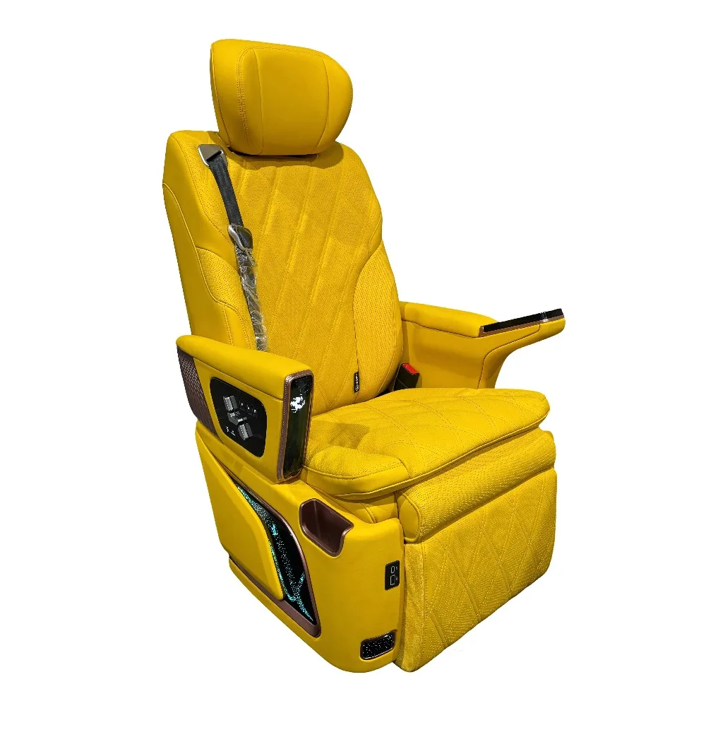 Factory Direct Sale Motorized Luxury Car Seat with Adjustable Headrest and Heating for Automotive Interior Upgrade
