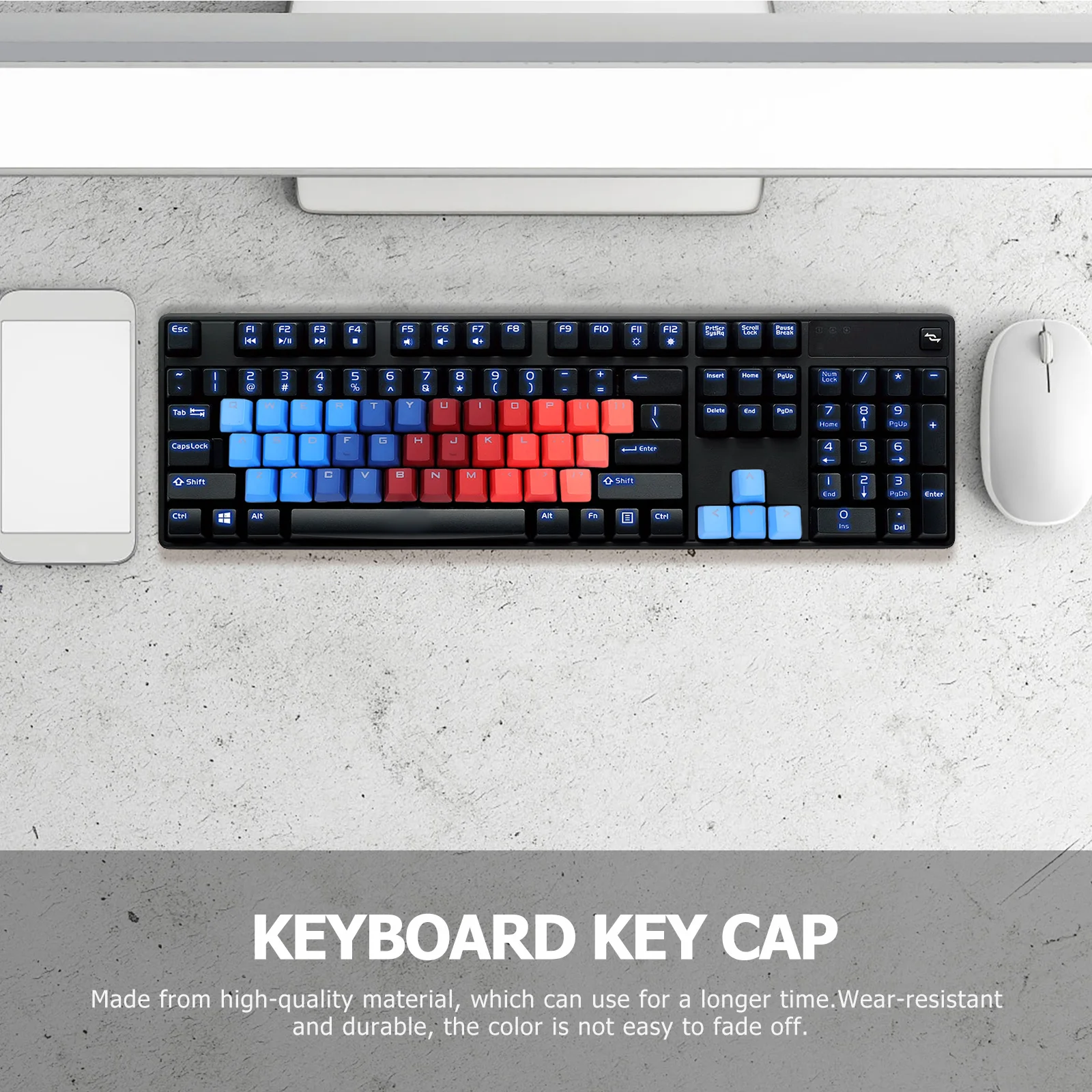 

1 комплект, механические колпачки для клавиш, прочные колпачки для клавиш для игр, аксессуары для клавиатуры «сделай сам», сменные колпачки для клавиш, набор прочных колпачков для клавиш