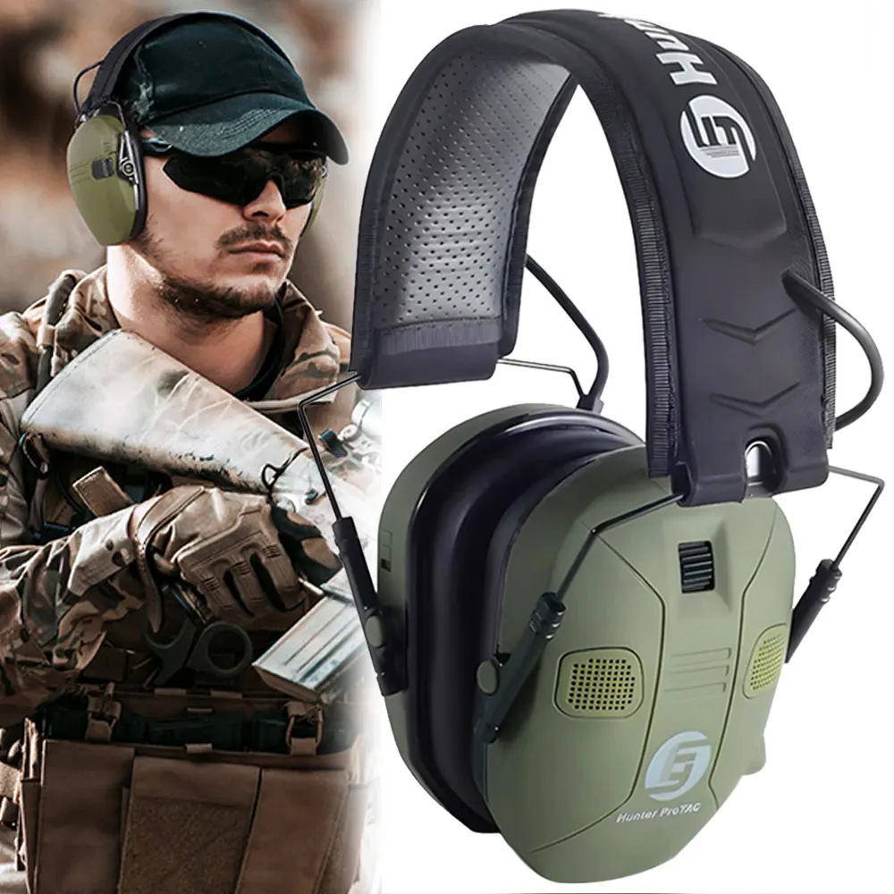 High-value Shooting  Tactical Noise-isolating Earmuffs Anti-noise Reduction Anti-noise Reduction Earmuffs for Hearing Protection