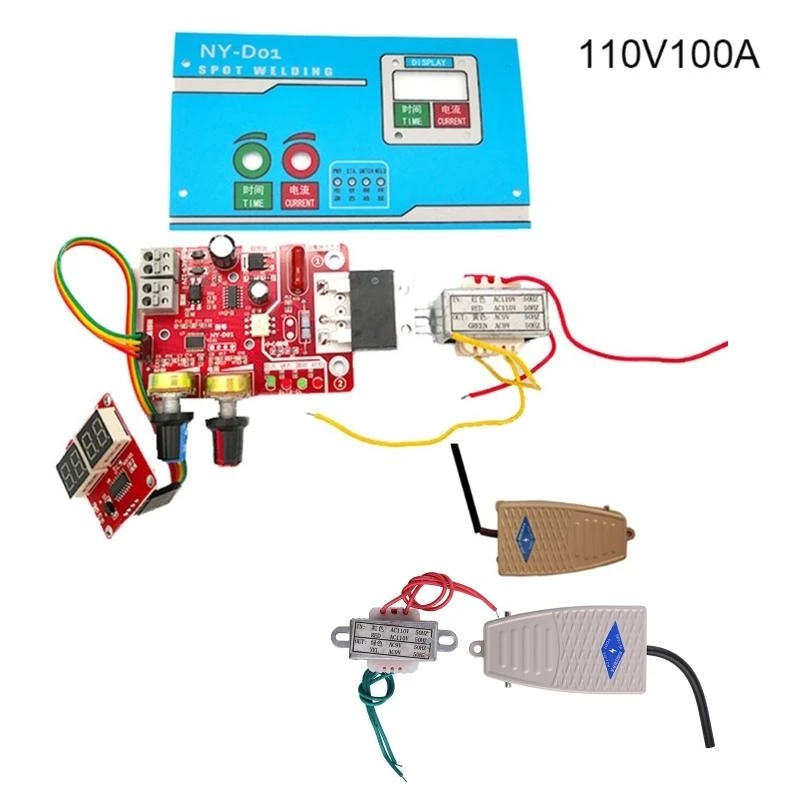 

652F NY-D01 Welder DIY Control Board Single Battery Battery Pack Welding Prevent Damage to the Circuit Board