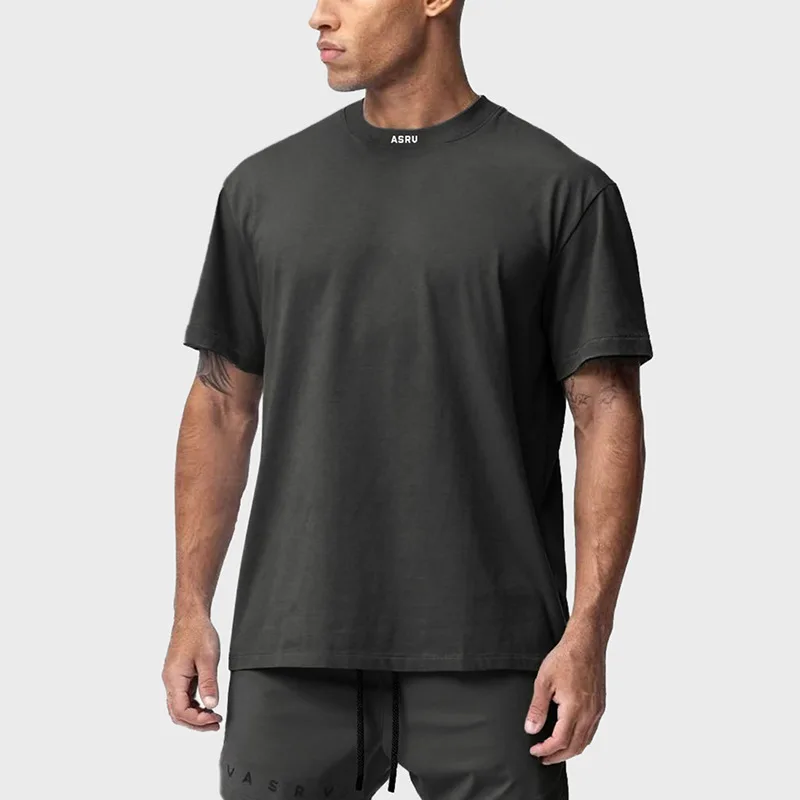 

Short Sleeve Men's Gym T-Shirt Jiu Jitsu MMA BJJ Cotton Shirt Running Training Shirts Quick Dry Workout Fitness Tee Sportswear