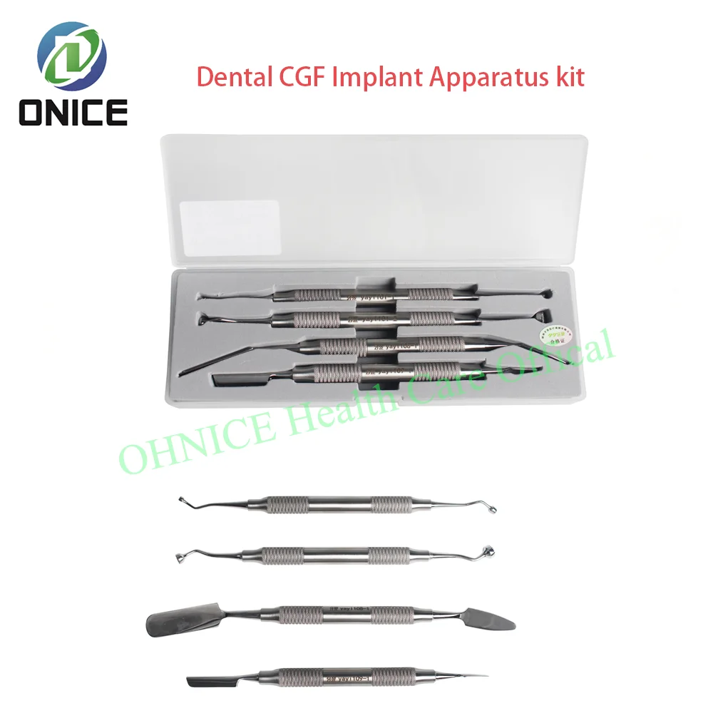 

‌Advanced CGF/PRF Dental Implant Surgery Kit - 4Pcs Bone Compactor & Centrifuge Filling Tools for Bone Grafting & Regeneration
