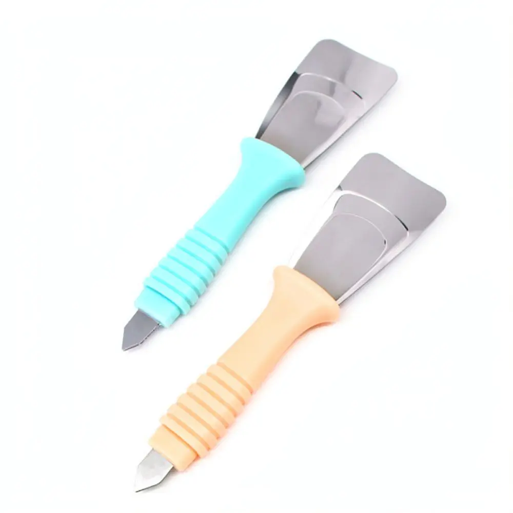Stainless Steel Freezer Ice Scraper Tool Kitchen Cleaning Gadget Effective Refrigerator Defrosting Shovel Accessory