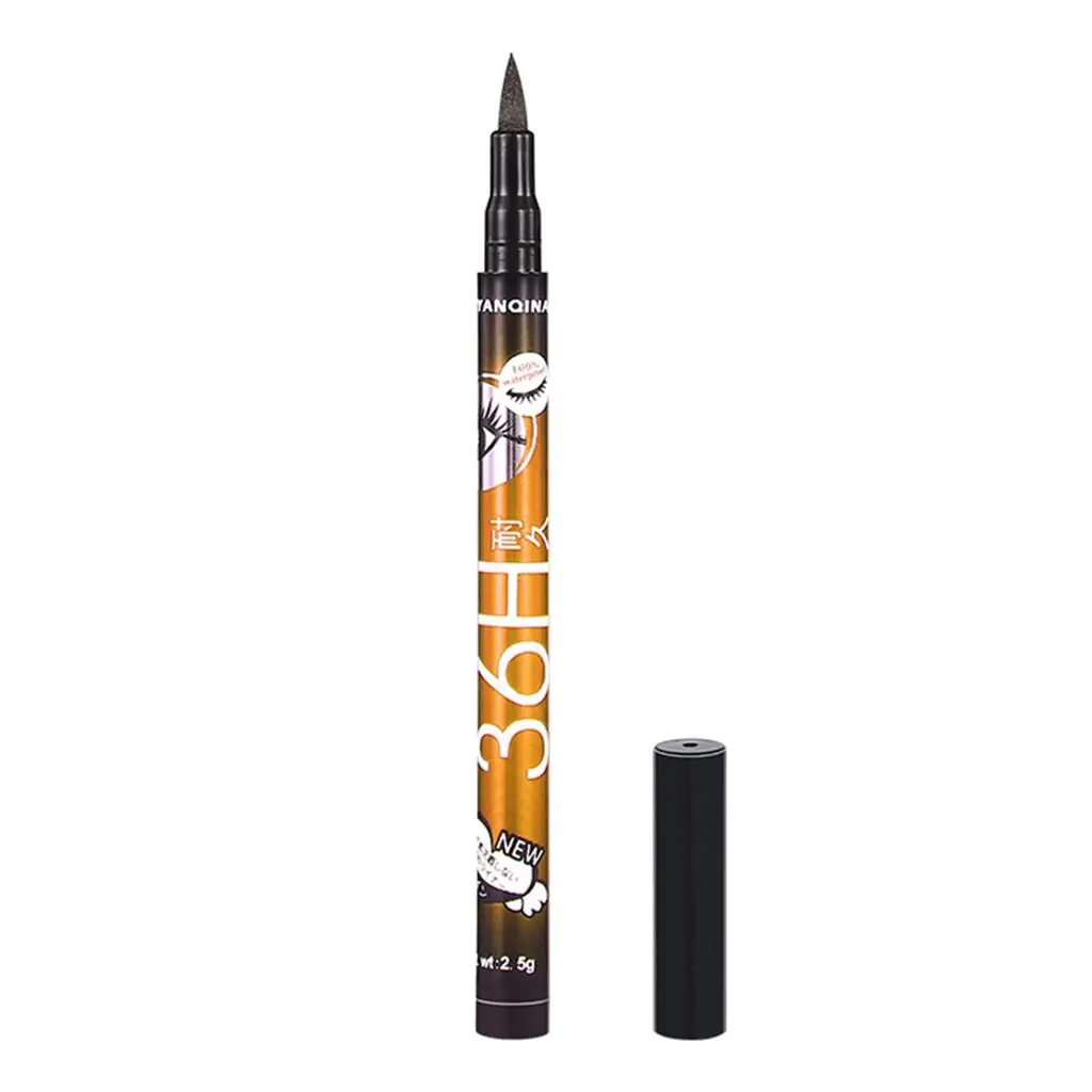 Beauty Eyes Waterproof Eyeliner Pencil Liquid Pen for Fine Thick Lines and Eye Contour Makeup