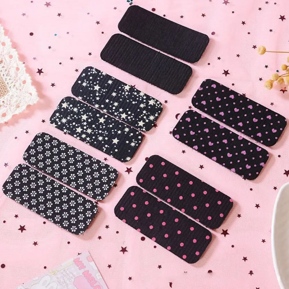 2pcs Fragmented Hair Magic Tape Black DIY Hair Clip Ponytail Patch Hairpin Seamless Hair Styling Tool Women Girl Hair Accessory
