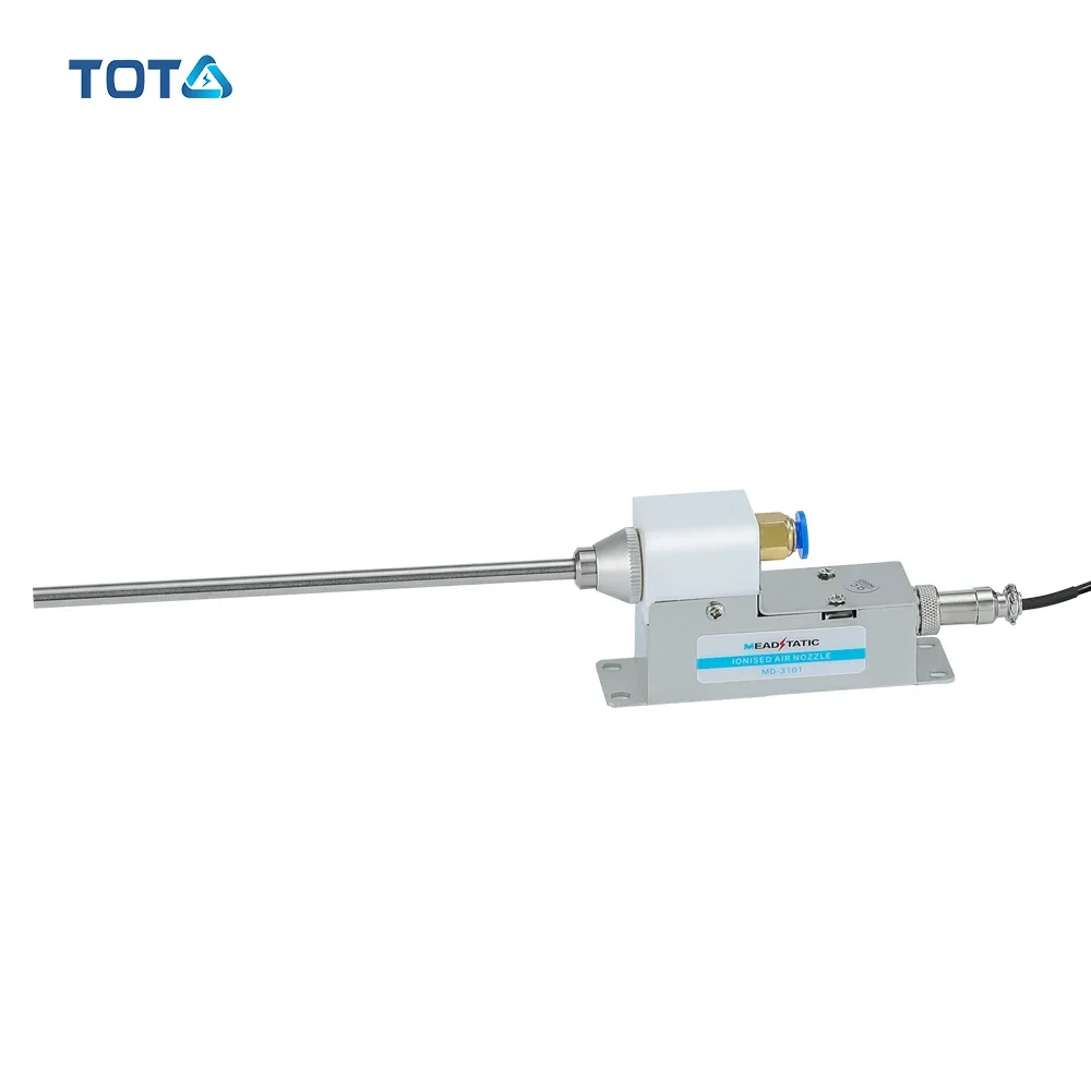 Boquilla de aire ionizante de alta frecuencia antiestática de electricidad ionizador ESD