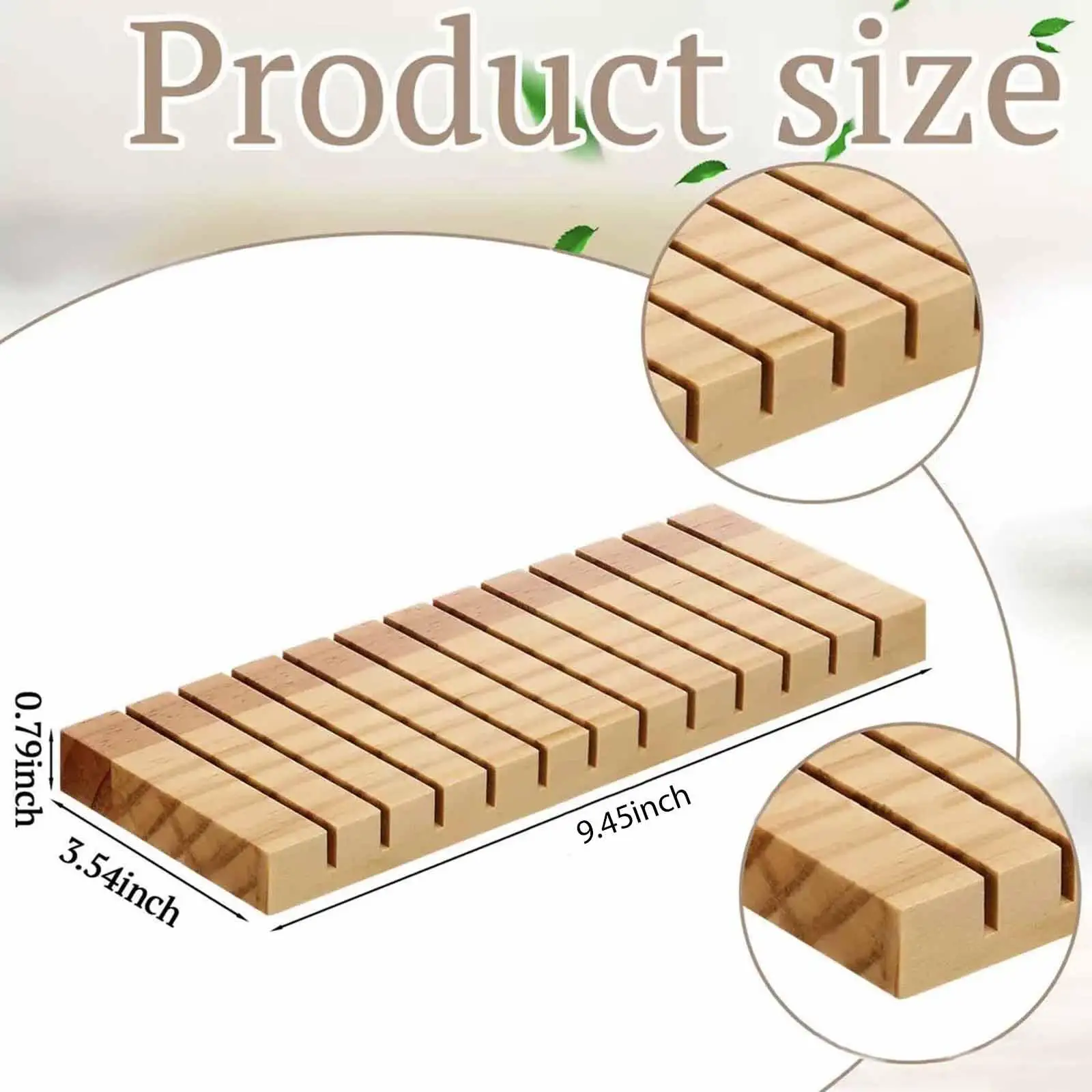 Vinyl Record Holder Stand CD Display Holder Desktop Decoration Lightweight Greeting Card Display Stand for Bedroom Restaurant