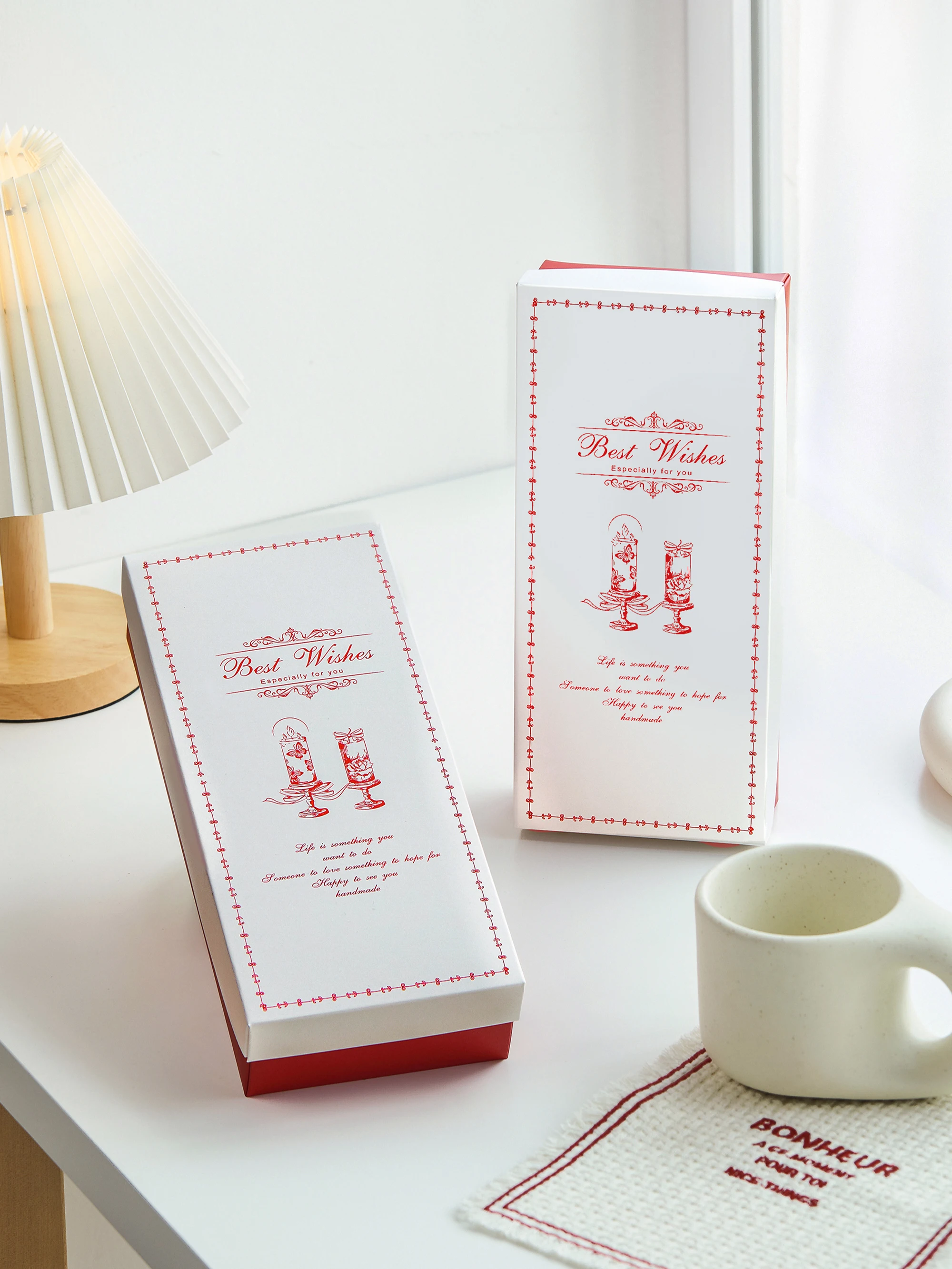 Caja de Embalaje de Alta Gama para Repostería, Galletas Crujientes de Almendra con Diseño de Copo de Nieve, Tarro para Galletas, Utensilios de Cocina Personalizables