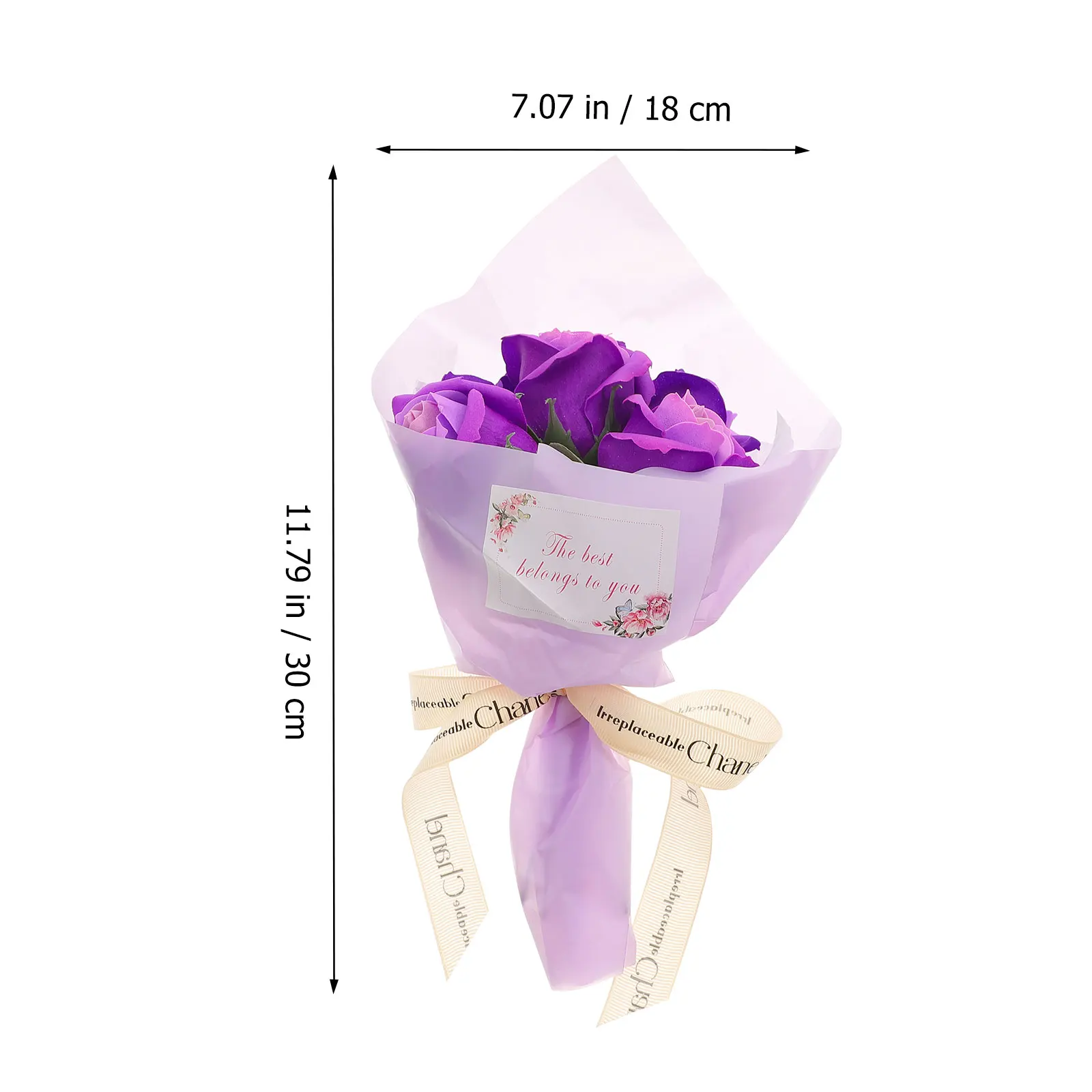 

1Pcs Soap Rose Imitation Soap Flower Decorative Rose Bouquet Romantic Gift for Wife Girlfriend Home Valentine's Day's Gift