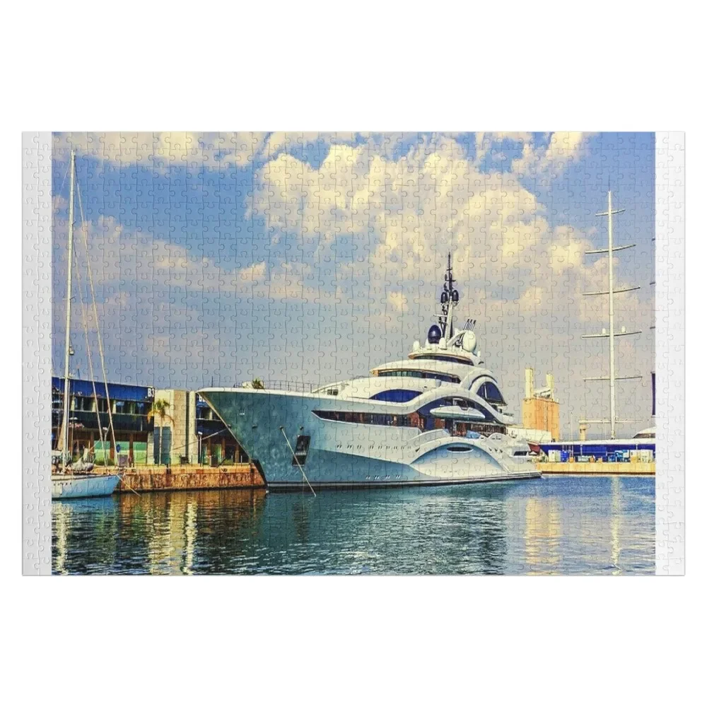 Mega Yacht Jigsaw Puzzle For Children Diorama Accessories Puzzle