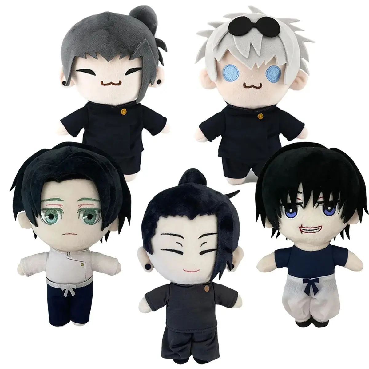 5 Styles New Toys Stuffed Animals & Plush Gojo Saturo Geto Suguru Jujutsu Kaisen Cosplay Plush Cute Soft Collection Props gifts