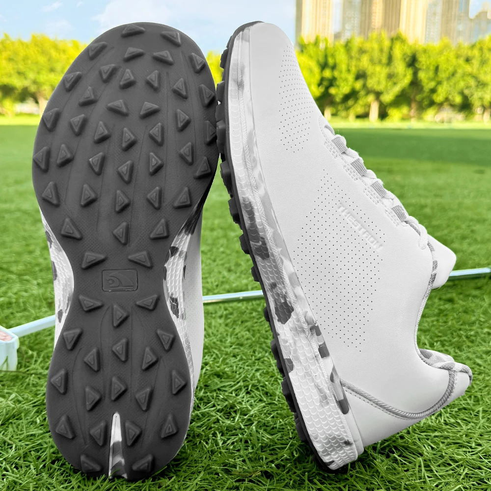 أحذية الجولف الرياضية غير قابلة للانزلاق، قابلة للتنفس، كاجوال للسيدات، مريحة، متعددة الوظائف، مقاومة للاهتراء ومقاومة للماء