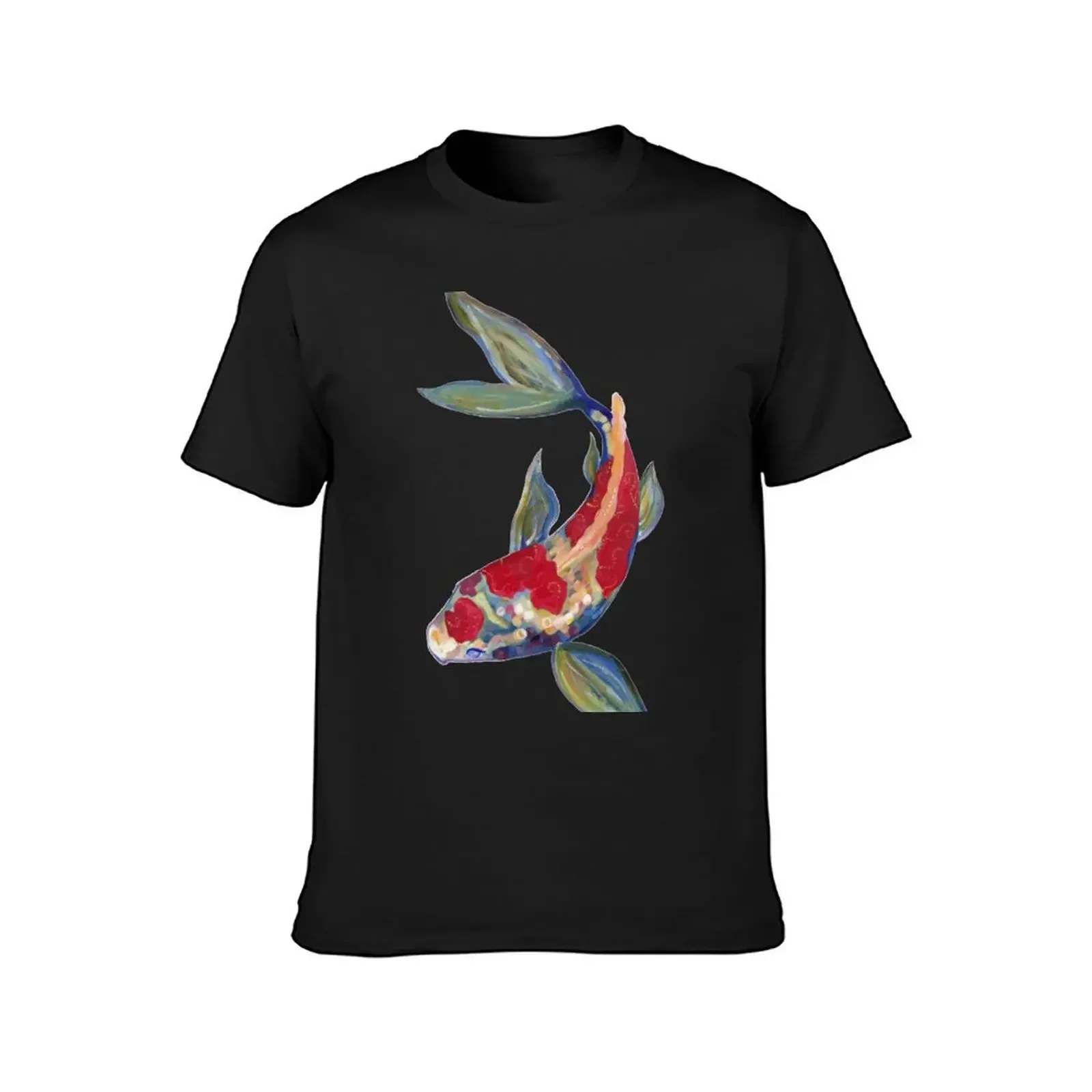 Koi T-Shirt basketball graphic tees customs design your own street wear cute tops tee shirts for men