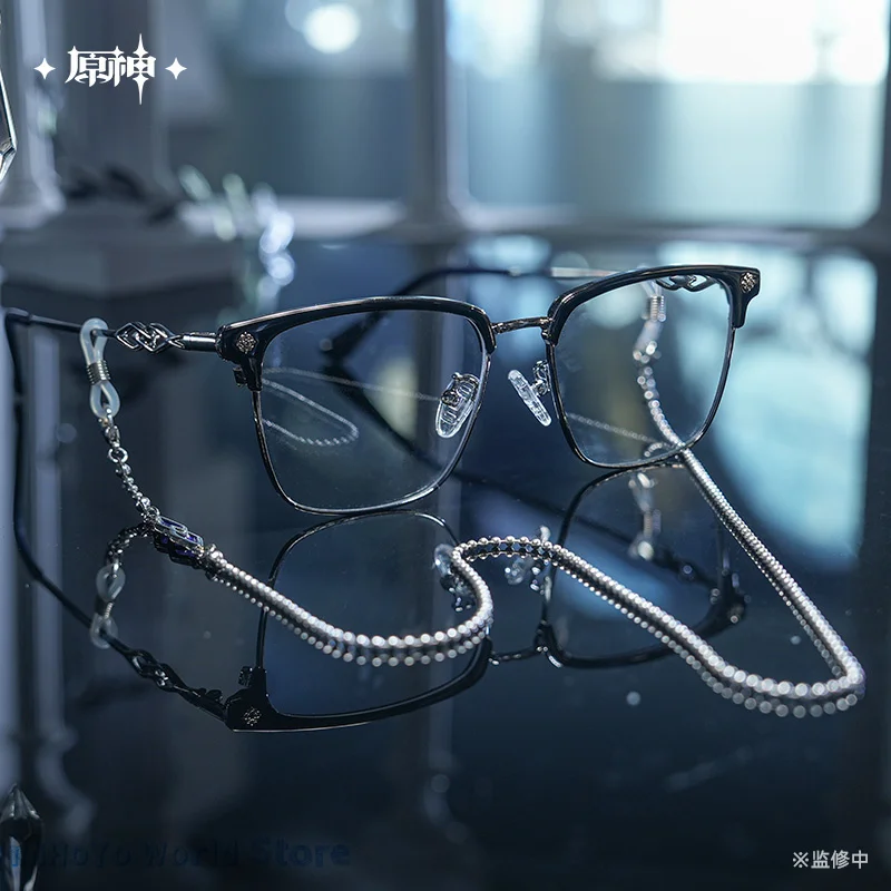 

Genshin Impact MiHoYo Official Original Capitano Glasses Doujin Dottore Pantalone Glasses Gift Box Cosplay Halloween Gifts