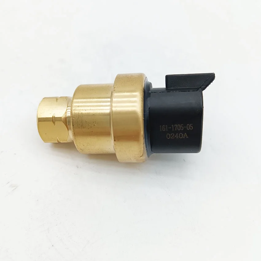 

High Quality Excavator Parts Oil Pressure Sensor 161-1705 1611705 for Engine C4.4 C9 C-10 C-12 3508C