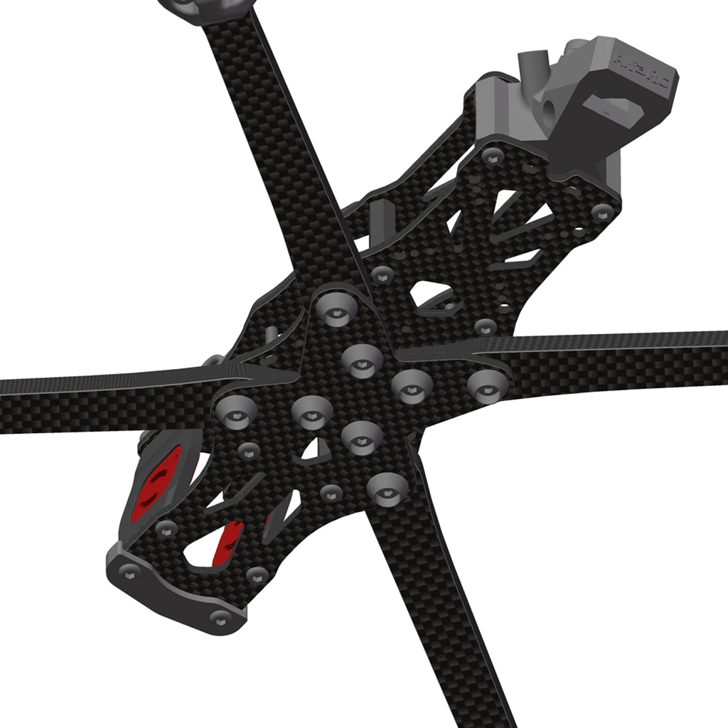 APEX EVO 10-Zoll 3K Carbonfaser FPV-Rahmen für CADDX Vista Polar Nebula Pro für DJI O3 Air Unit RC Drohne Quadcopter – Detail 16