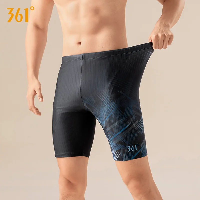 

361Men Sun Protection WaterProof Surfing Board Shorts UPF50+Quick-Drying Beach Trunks Outdoor Fitness Workout Bathing Swim Brief