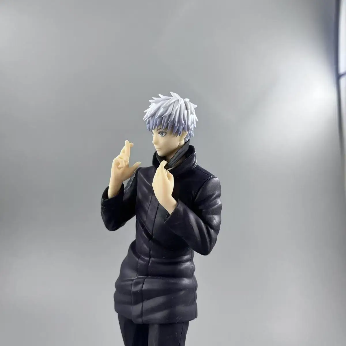 19cm jujutsu kaisen anime figura gojo satoru anime estátua pvc figura de ação coleção modelo brinquedos boneca ornamento das crianças