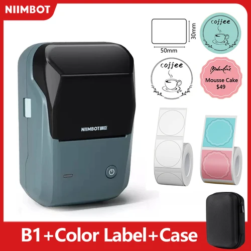 Mini Impresora Térmica De Etiquetas Niimbot B1, Impresora