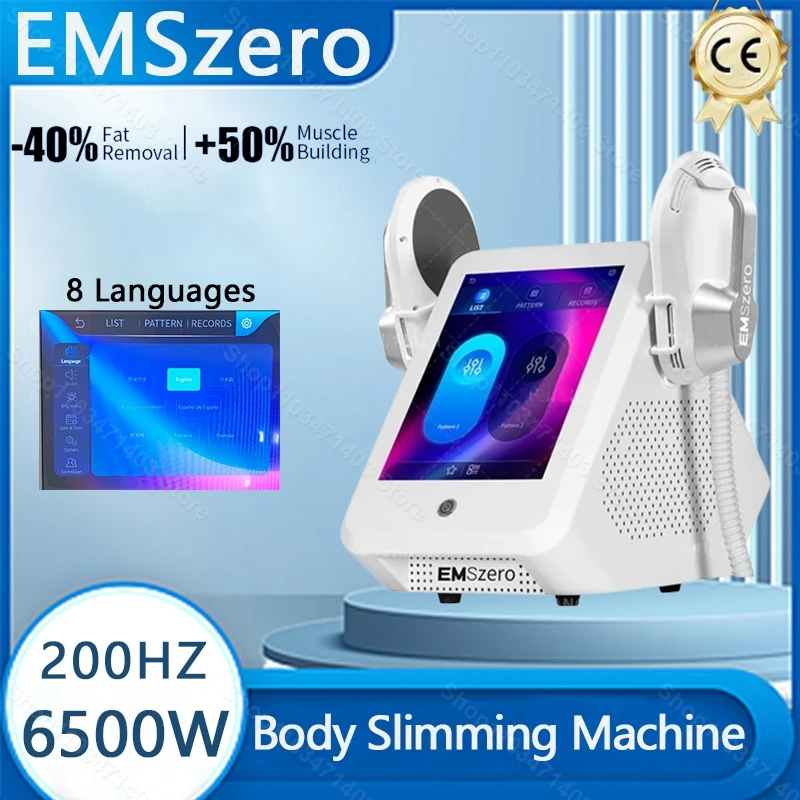 

15 Tesla 6500W EMSzero Neo Nova EMS RF Sculpt Body Shaping, электромагнитная потеря веса