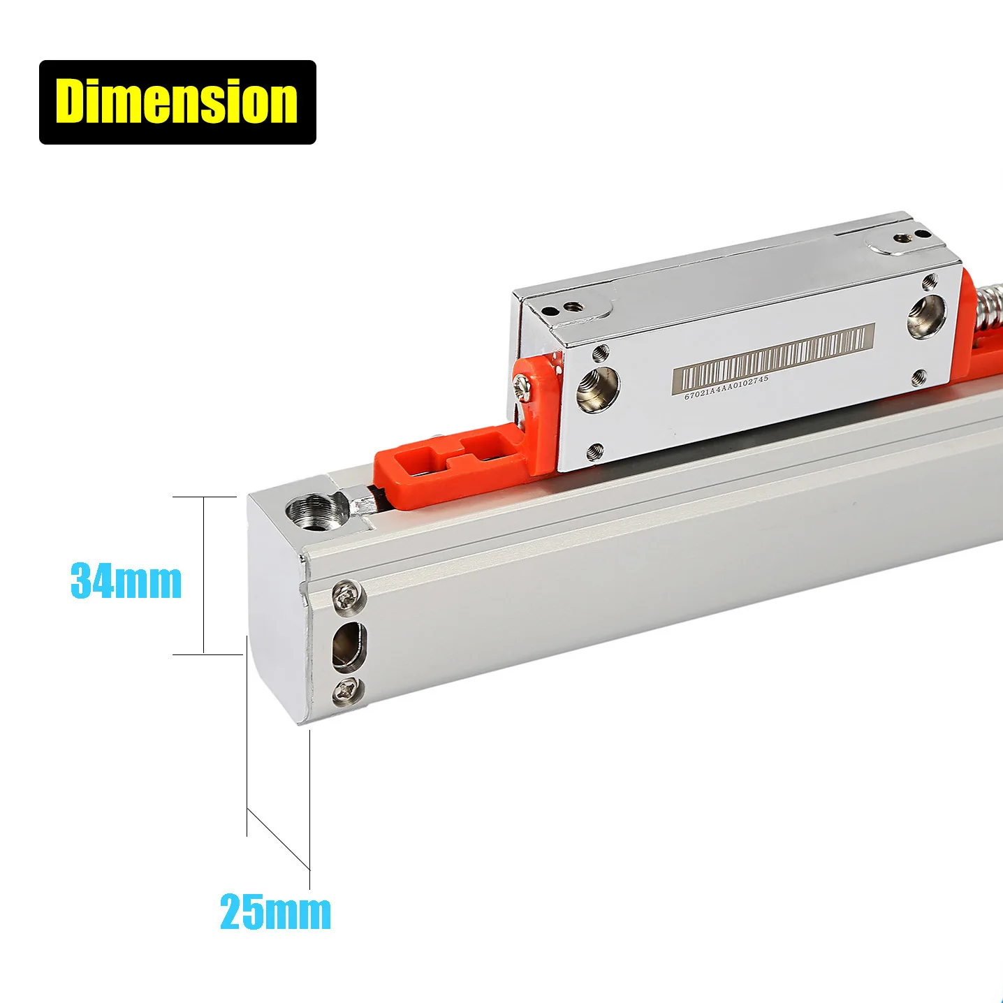 Imagem -04 - Sino Ka300 0.001 Milímetros Escala de Vidro Linear Ka300 70 120 170 220 270 320 370 420 Milímetros Ttl 1um Codificador Óptico Sensor de Régua para Moedor