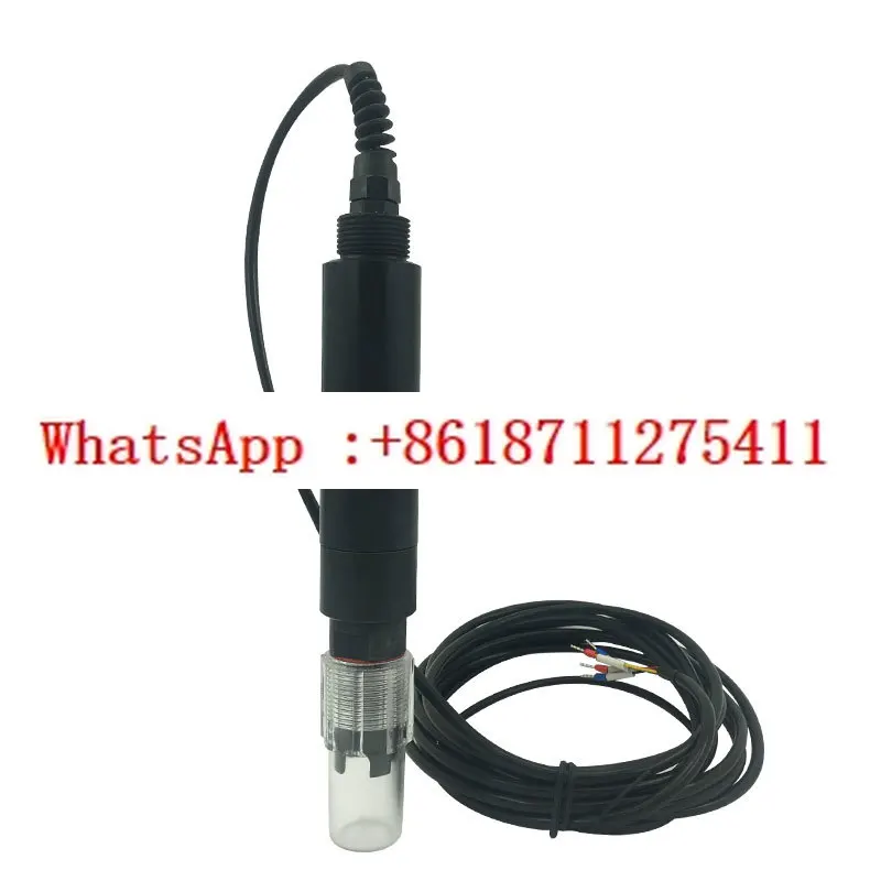 Digital pH Sensor Industrial ph electrode inline probe 4~20mA RS485 mobus water quality test