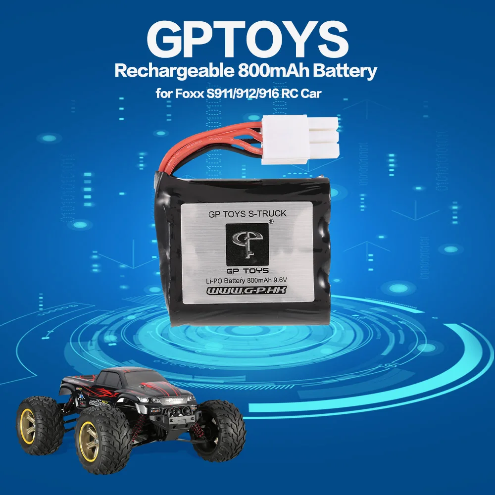 GPTOYS GP TOYS Spare Rechargeable 800mAh Battery for Foxx S911/912/916 RC Car