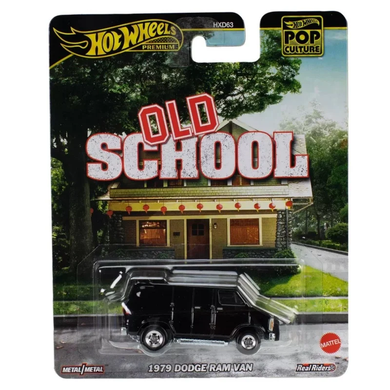 سلسلة Hot Wheels 1/64 Hxd63-J العودة إلى المستقبل Ford Nissangtr34 Dodge A100 ألعاب سيارات قابلة للجمع دييكاست هدايا للأطفال