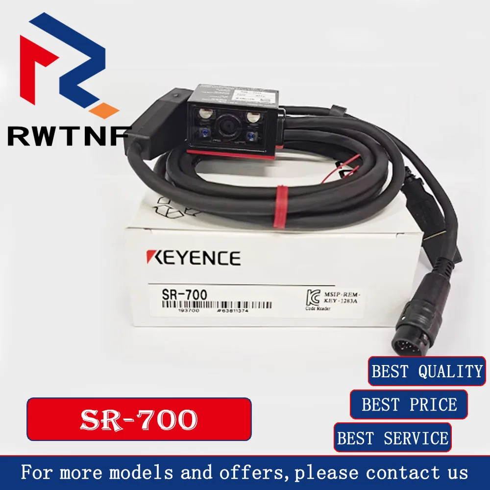 Brand New Genuine SR-700 KEYENCE barcode Reader sensor, 100% original warehouse stock