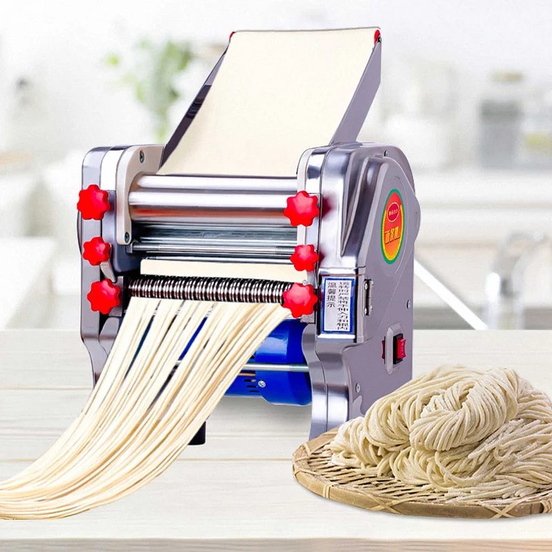 

Pasta Maker Machine Commercial Stainless Steel Noodle Dumpling Skin Maker Dough Roller Presser Machine For Sale