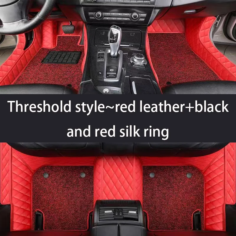 

YES высококачественный автомобильный 3D коврик для ног из искусственной кожи, подходящий для Mercedes Maybach GLS 2021-2025, износостойкий индивидуальный коврик для ног