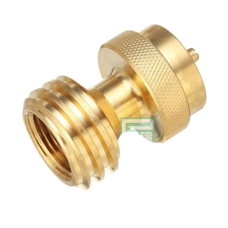 

10Pcs Perry outdoor camping gas stove adapter, large and small gas bottle inflation tank inflation connector