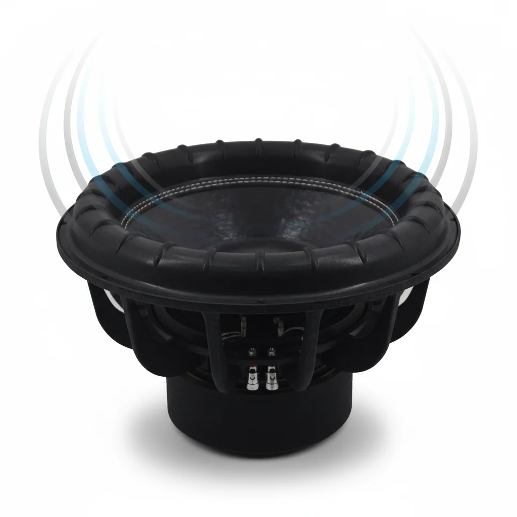3000RMS 15 Inch Stock Car Driver Subwoofer Voice Coil 3'' for Universal Rear Seat Mounting Model HYW-1575-039-X
