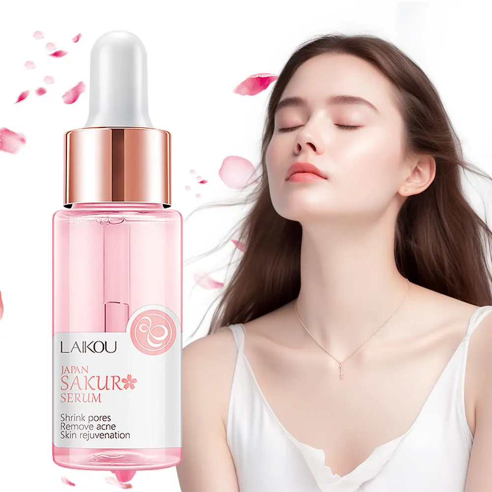 Japan Sakura Essence Balance Grease Anti-Aging Hyaluronic Acid Pure Moisturizing Whitening Rejuvenation Skin Care Face Serum