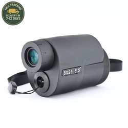 Shooin Optics 8x25 Monocular Telescope Compact High Definition Portable Telescope for Hiking Bird Watching Travel
