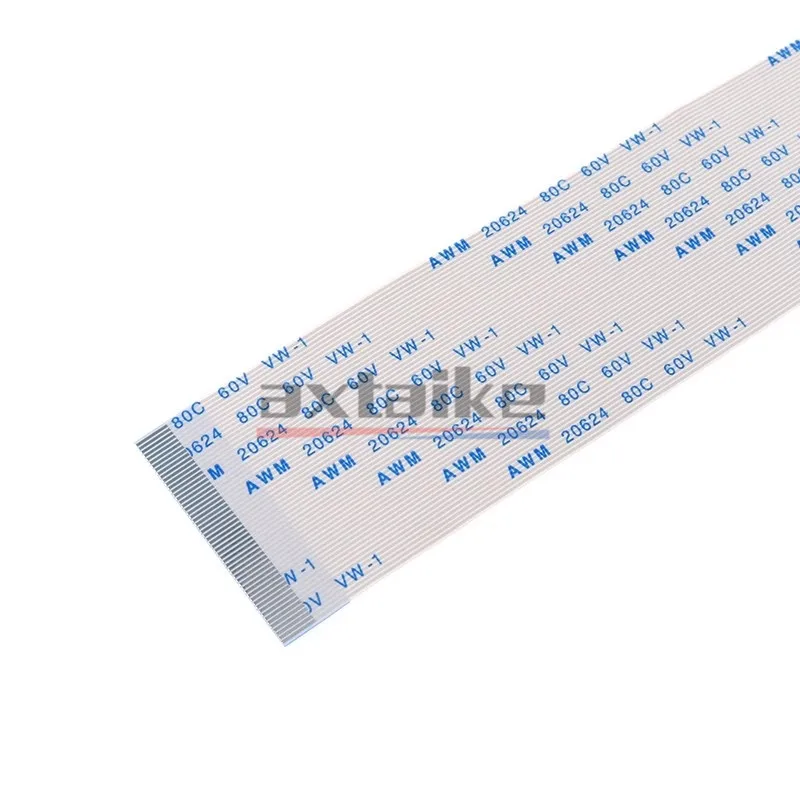 10PCS FPC FFC Flexible Flat Cable 4-60Pin 1.0MM Pitch A-Type B-Type 5-20CM Length for Printer Scanner Industrial Equipment