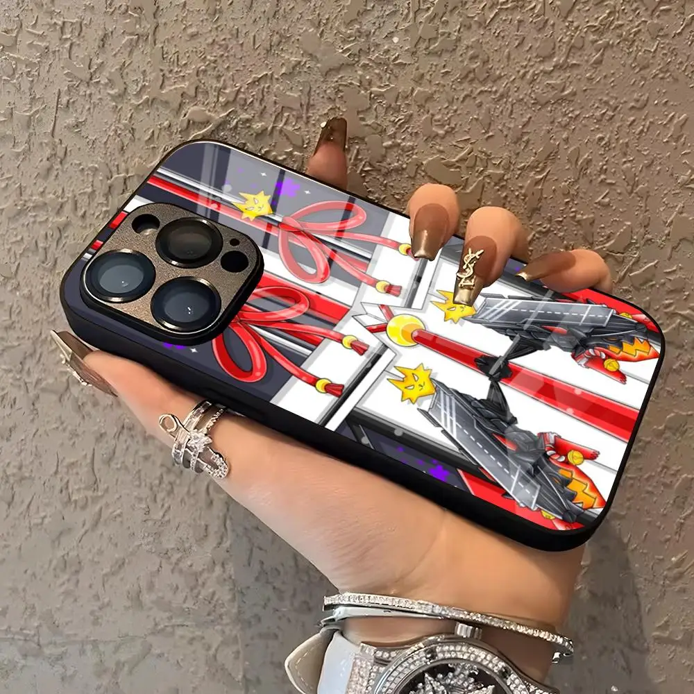 MINISO-японский чехол для телефона VTuber AI Girl для IPhone 16 15 14 Pro 13 12 11 Mini XR Max 6 8 7 Plus SE 2022 Glass Design Cove MINISO-японский чехол для телефона VTuber AI Girl для IPhone 16 15 14 Pro 13 12 11 Mini XR Max 6 8 7 Plus SE 2022 Glass Design Cove