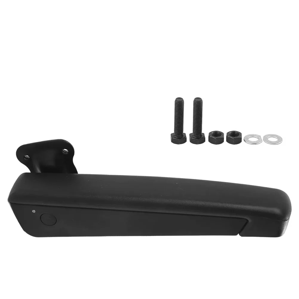 Adjustable Armrest Pair for Vehicle Cabins Supporting Variable Posture Needs and Constructed with PU ABS Metal Elements