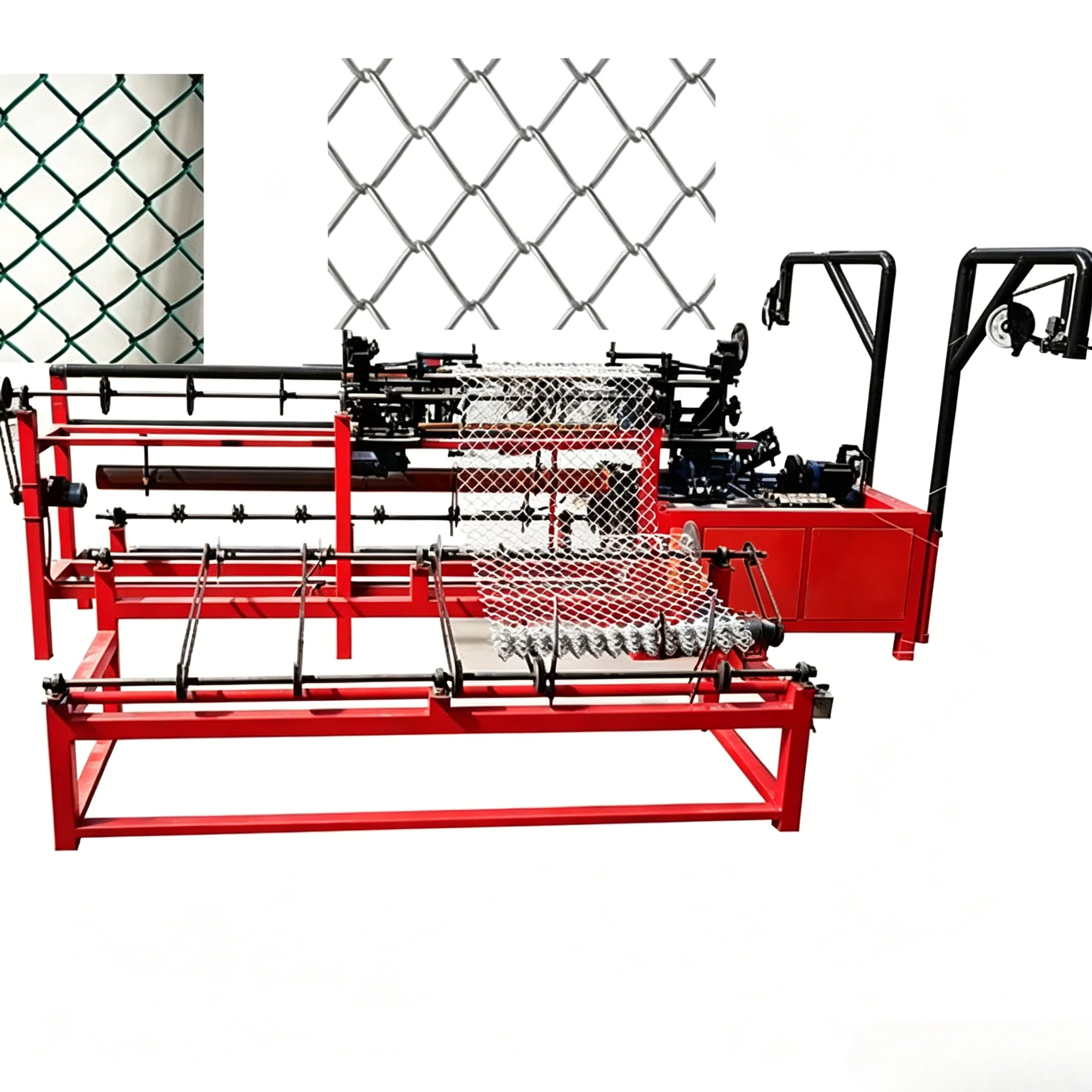 Industrial Hook Netting Machine Chain Link Fence Wire Mesh Weaving Looper for Farm Construction Field Customized
