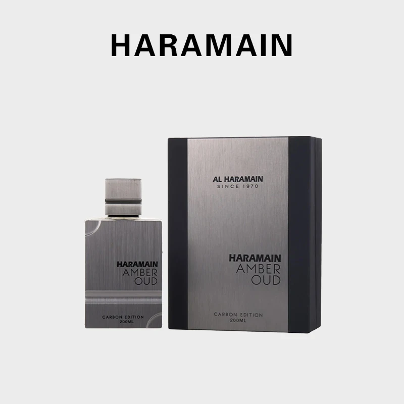 

Al Haramain Amber Oud Unisex Eau De Parfum Spray (Carbon Edition) 100ml Aromatic Woody Original Long-Lasting Fragrance