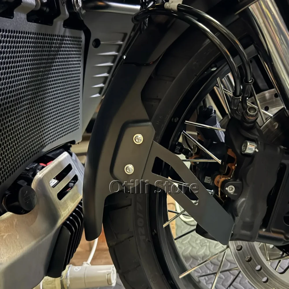 

Front Fender Splash Guard For Pan America 1250 Special PA1250 S RA1250S 2021-2026 New Motorcycle Fender Extensions Black
