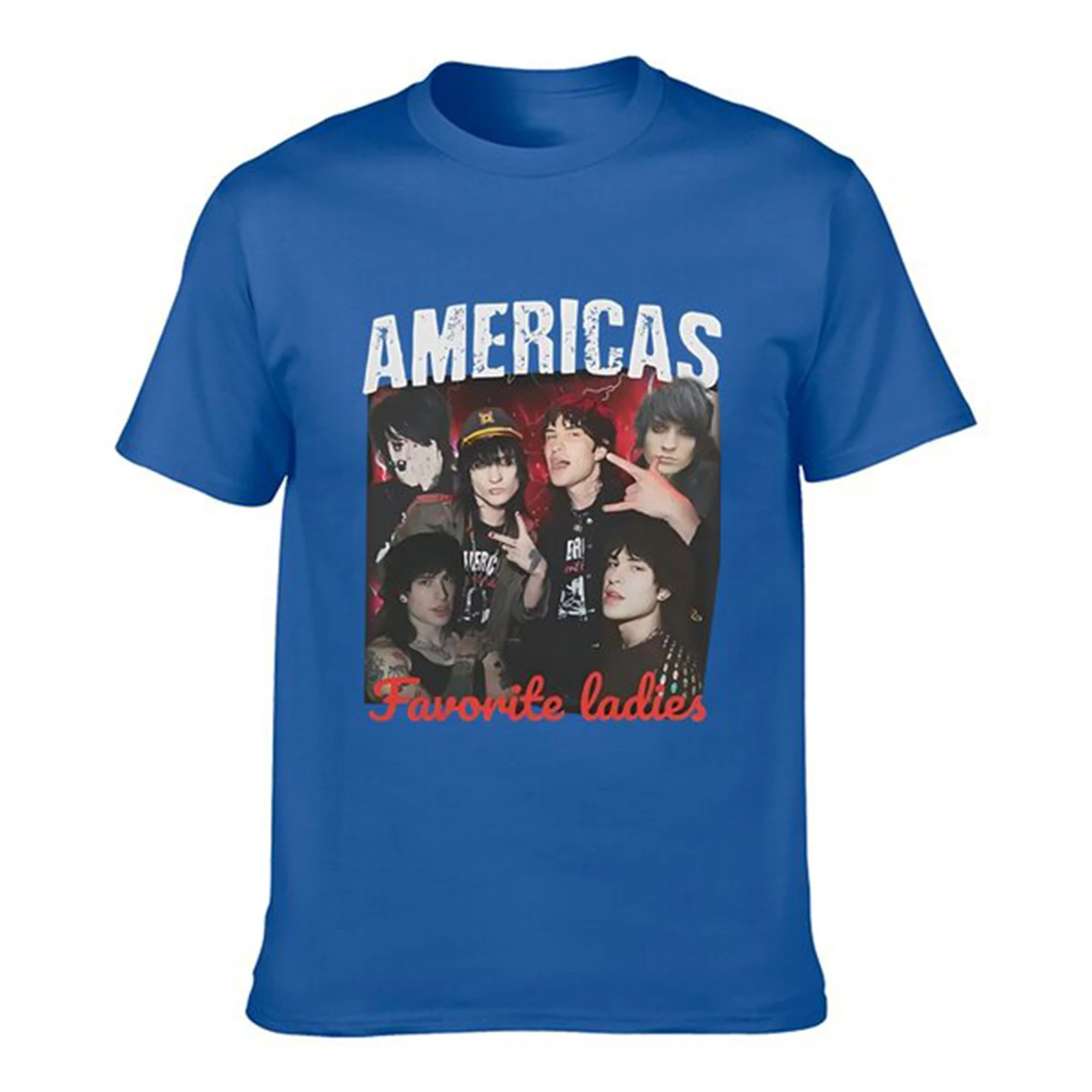 Merch Men Women Tee America's Favorite Ladies T-shirt Short Sleeve Tops Printed The Tinas Jake Webber Johnnie Guilbert T-Shirts